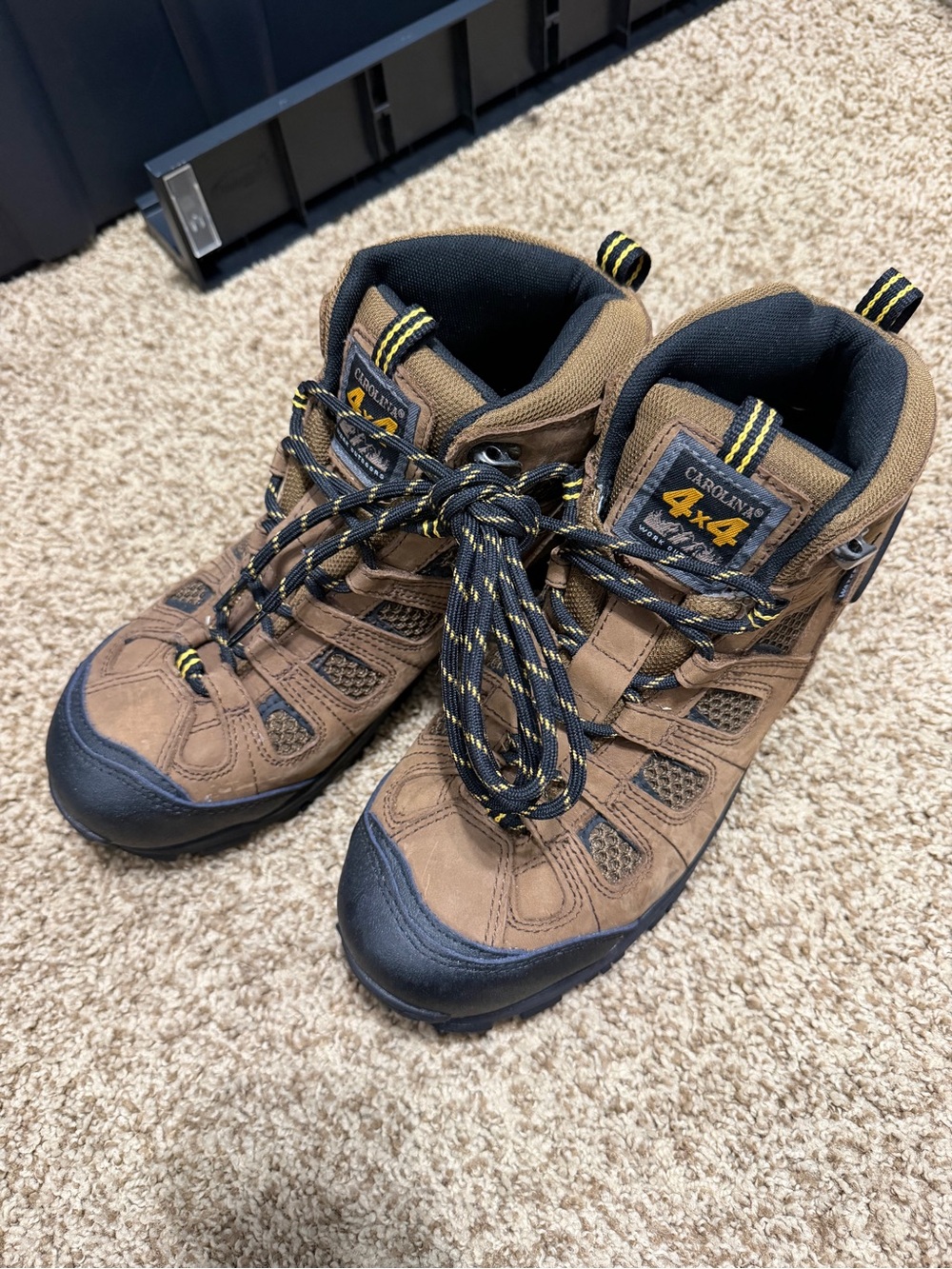 Carolina 4x4 Men's Brown Work Hiker Boots